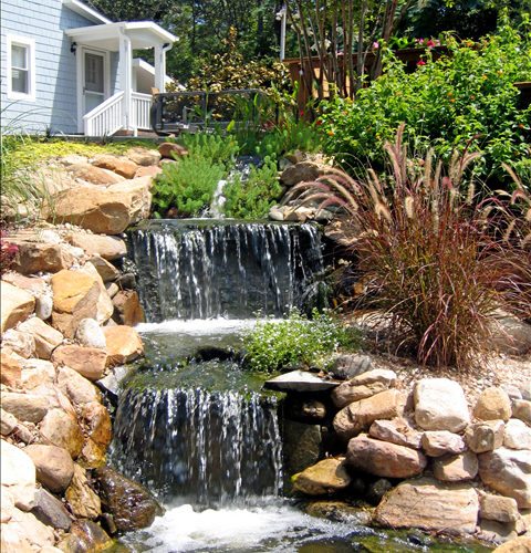 waterfall outer banks nc dare currituck southern scapes pool and landscape design